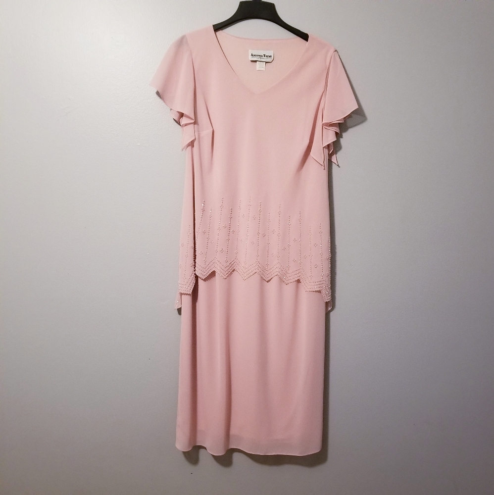 Another Thyme Pink Maxi Dress🖤